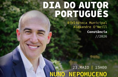 Nuno Nepomuceno nas comemorações do Dia do Autor Português