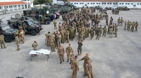 Exercício junta 1.300 militares de cinco países em Santa Margarida