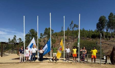 Praia Fluvial do Carvoeiro hasteia Bandeira Azul pelo 20.º ano consecutivo