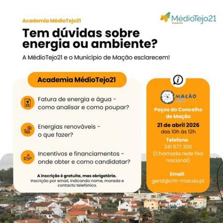 MédioTejo21 vai esclarecer munícipes sobre energia