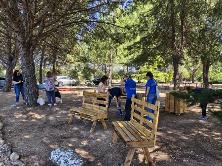 Voluntários da Endesa recuperam Jardim Sensorial do CRIA (c/áudio)