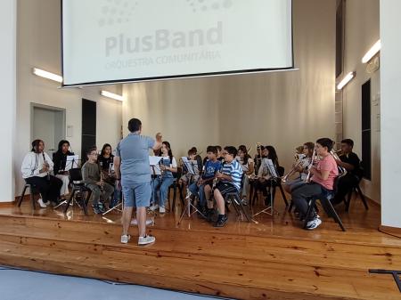 PLUS Band Médio Tejo nasce em Abrantes para aproximar jovens da música e das bandas filarmónicas   (c/áudio)