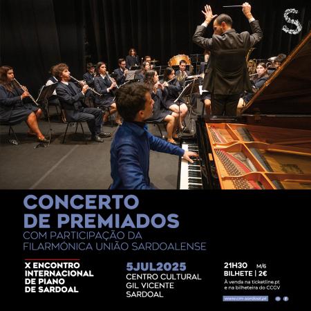 Ler notícia: Filarmónica União Sardoalense no X Encontro Internacional de Piano 