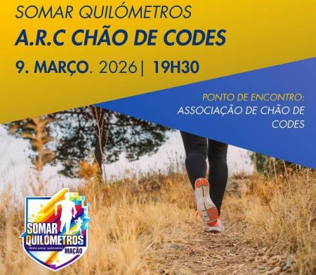 «Vamos Somar Quilómetros» vai ser em Chão de Codes