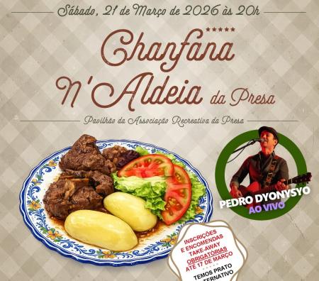 Associação da Presa antecipa 6.ª edição da «Chanfana na Aldeia» e já há inscrições abertas