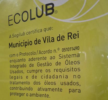 Município renova certificado Ecolub 2026 