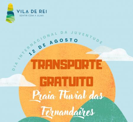 Dia Internacional da Juventude celebrado com transporte gratuito para Fernandaires