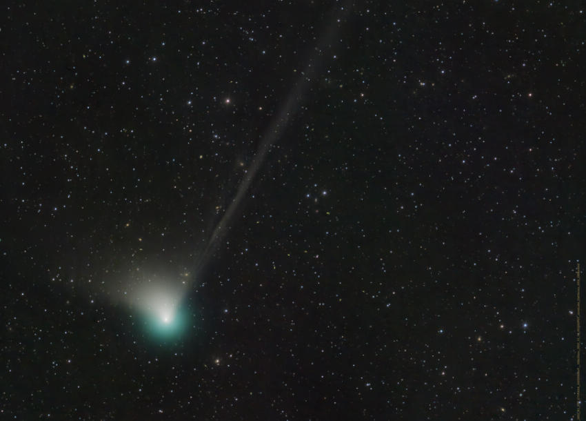 Hay un cometa que pasará cerca de la Tierra en los próximos días