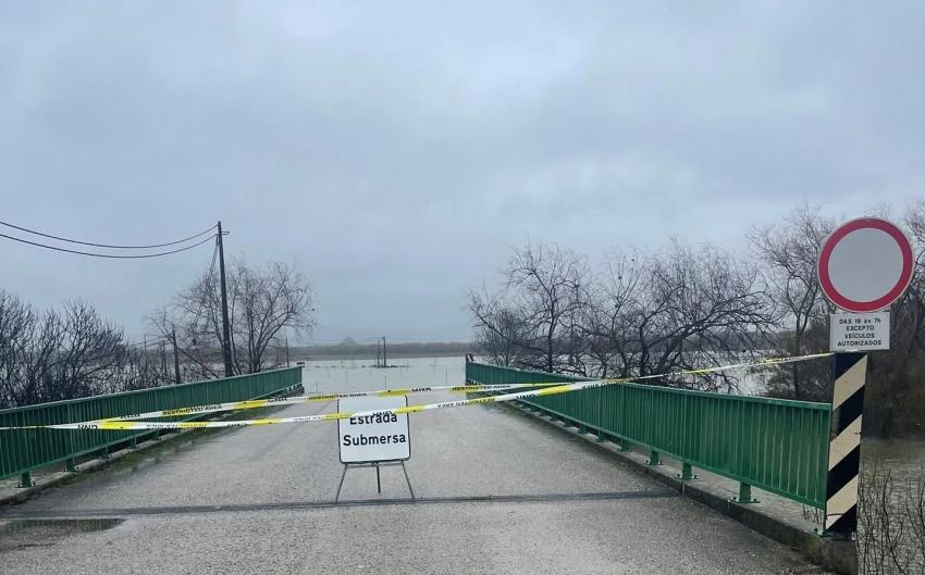 75 vias afetadas no distrito de Santarém