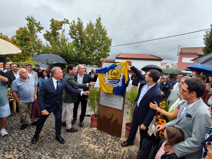 Tramagal homenageia Octávio Félix de Oliveira com memorial no dia em que a vila assinala 40 anos