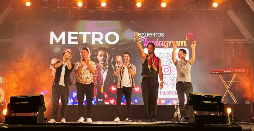 A entrevista horas antes do concerto de estreia!
