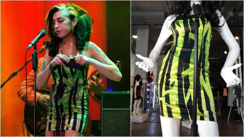 Vestido usado por Amy Winehouse no último concerto vendido por mais de 210 mil euros