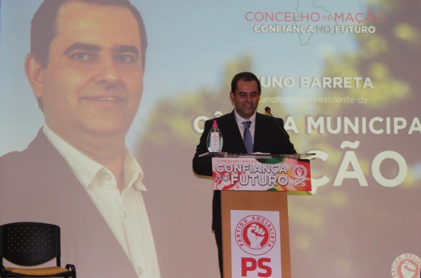 Autárquicas/Mação: PS apresenta Nuno Barreta à Câmara e Carla Loureiro à Assembleia (C/AUDIO E FOTOS)