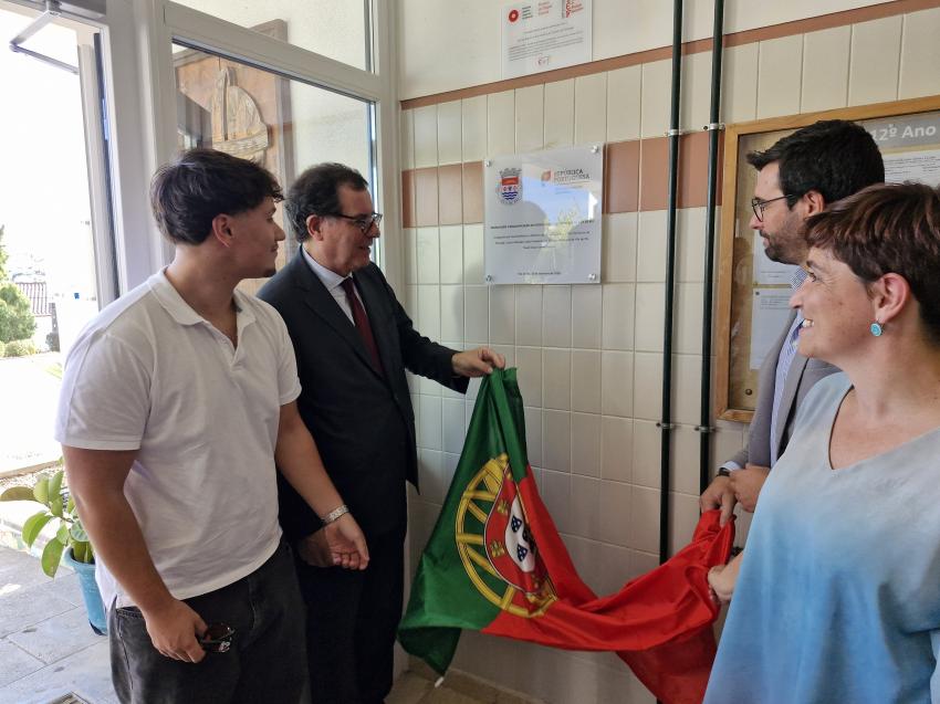 Escola foi inaugurada após requalificação de 2,2ME e representa «maior obra» afeta à educação (C/ Áudio)