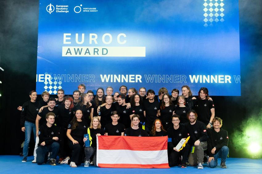 Equipa austríaca vence EuRoC 2026 pela terceira vez em ano de estreias