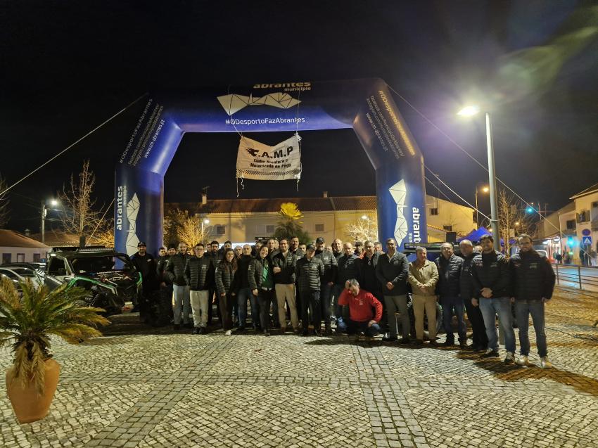 Pego acolheu partida simbólica dos pilotos da região para as 24 Horas de Fronteira