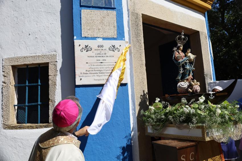 Capela de Nossa Senhora da Guia, em Alvega, celebrou 400 anos