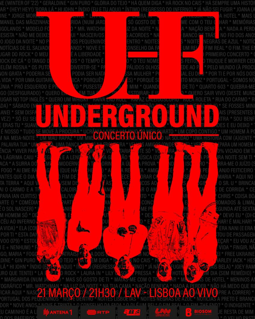 apresentam canções «nunca antes tocadas ao vivo» em concerto em Lisboa em março