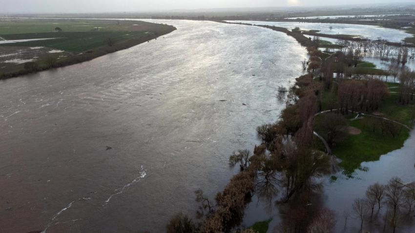 Tejo sobiu e atinge 7.839 m³/s em Almourol. Descargas barragens estabilizaram esta manhã