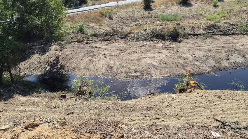 Associação de Agricultores defende intervenção na Ribeira do Alcolobre e diz que obra ainda não está concluída (c/áudio)