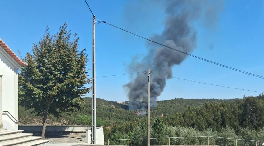 Incêndio em Aldeia do Mato entrou em resolução (ATUALIZADA)