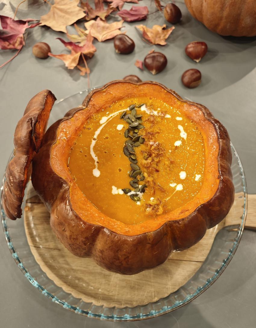 A Célia faz... Sopa de outono  Broas de café!