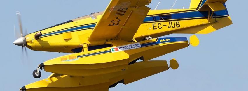 Proteção Civil esclarece que acidente com avião ocorreu na zona de Trizio na Sertã
