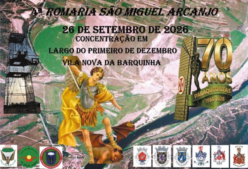 Pára-quedistas organizam IV Romaria de São Miguel Arcanjo em setembro 