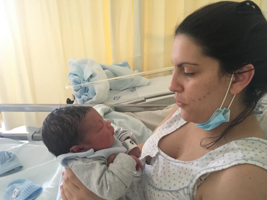 Nasceu o primeiro bebé na maternidade transferida para Torres Novas