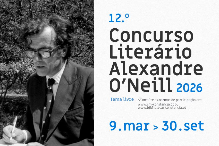 Concurso Literário Alexandre O’Neill já recebe participações
