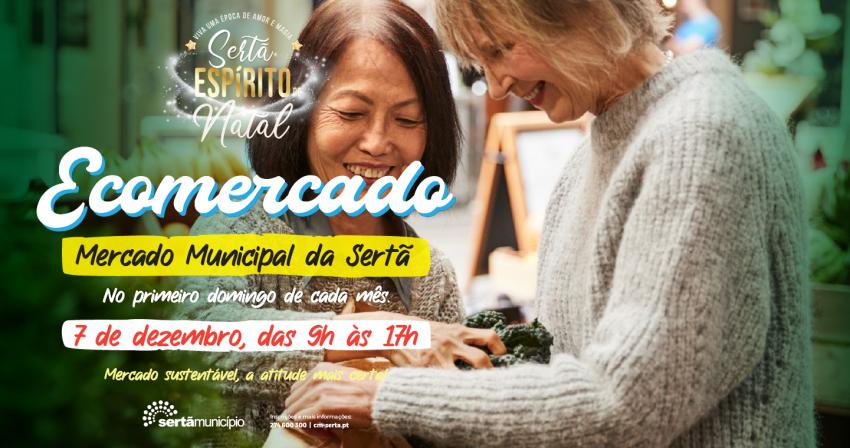 Ecomercado despede-se de 2025 com edição especial de Natal