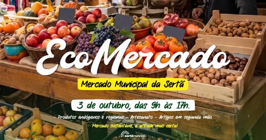 Mercado sustentável de regresso este sábado