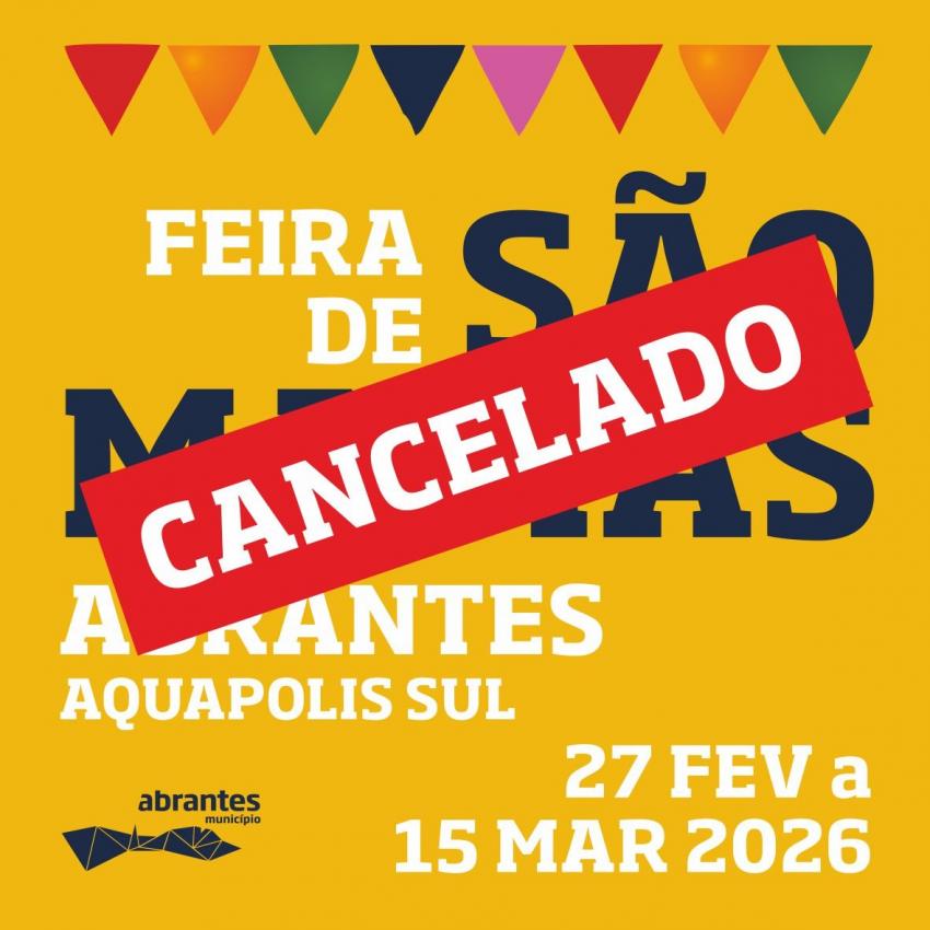 Feira de S. Matias cancelada e Jardim do Castelo encerrado