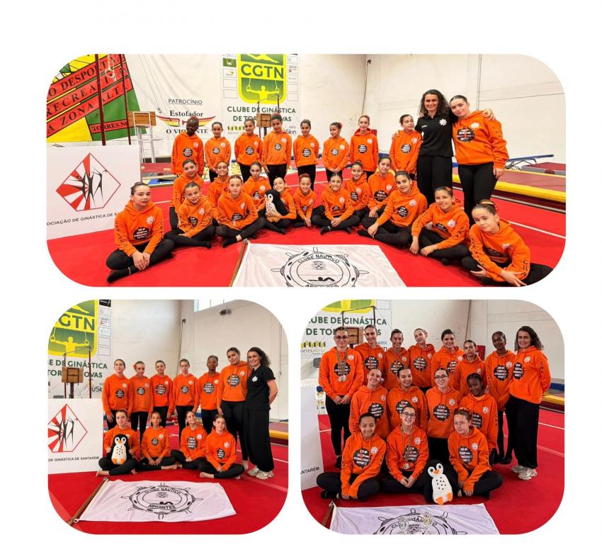 Clube Náutico de Abrantes conquista título distrital coletivo feminino