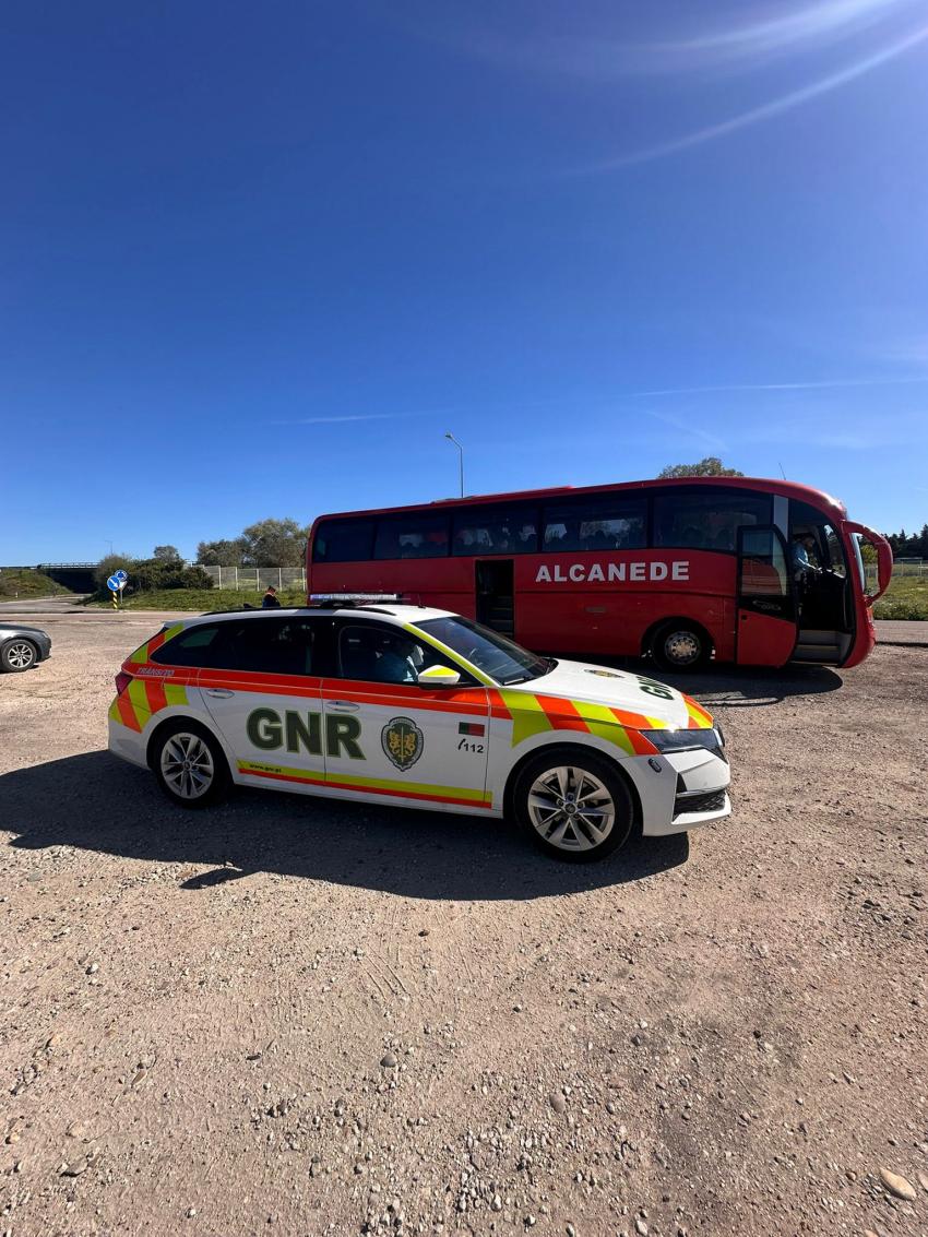 GNR interceta transporte ocasional de passageiros ilegal em Santarém
