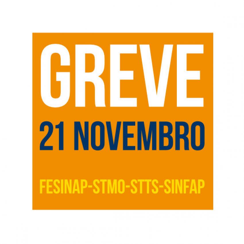 Função pública em greve hoje com setores da saúde e educação entre os mais afetados