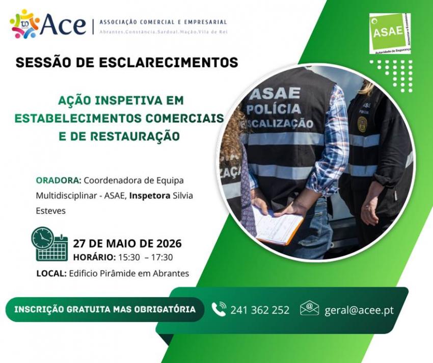 Associação Comercial realiza sessão de esclarecimentos com a ASAE