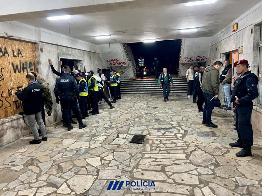 Operação Especial de Prevenção Criminal da PSP faz seis detidos