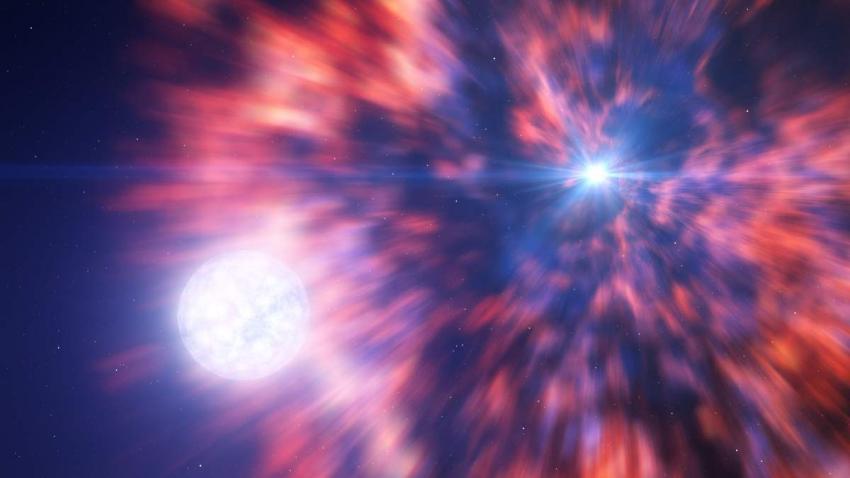 Supernovas give rise to black holes or neutron stars