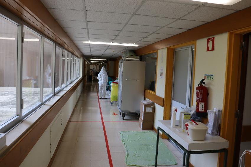 Covid-19: Centro Hospitalar do Médio Tejo com 102 internados reduziu enfermarias