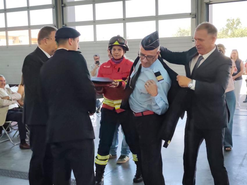Duarte André Teodoro tomou posse como Comandante dos Bombeiros (c/áudio)