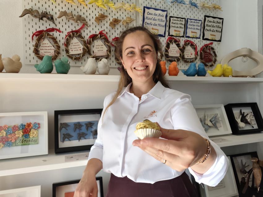 Sete anos de atelier e lançamento de íman da Palha de Abrantes
