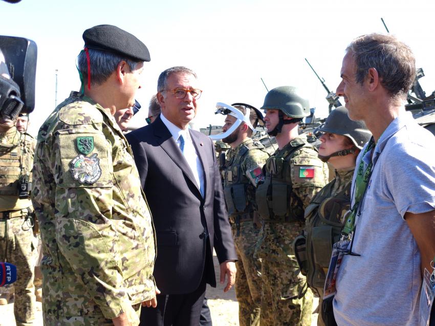 António José Seguro destaca inovação militar no ARTEX 26 e manifesta orgulho nas Forças Armadas (c/áudio)