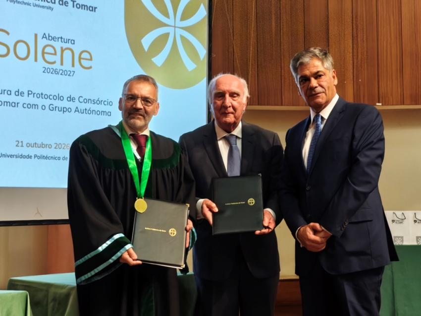 Universidade Politécnica de Tomar abre primeiro ano letivo com nova designação e reforça cooperação com a Universidade Autónoma (c/áudio)