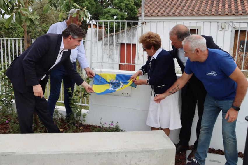 Inaugurado largo na aldeia da Barrada (c/áudio)