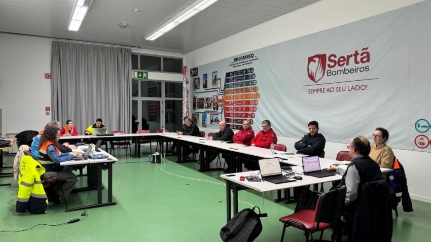 Proteção Civil da Sertã desativa Posto de Comando Municipal