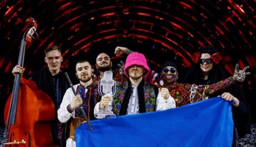 Banda que ganhou Eurovisão divulga vídeo gravado no país destruído