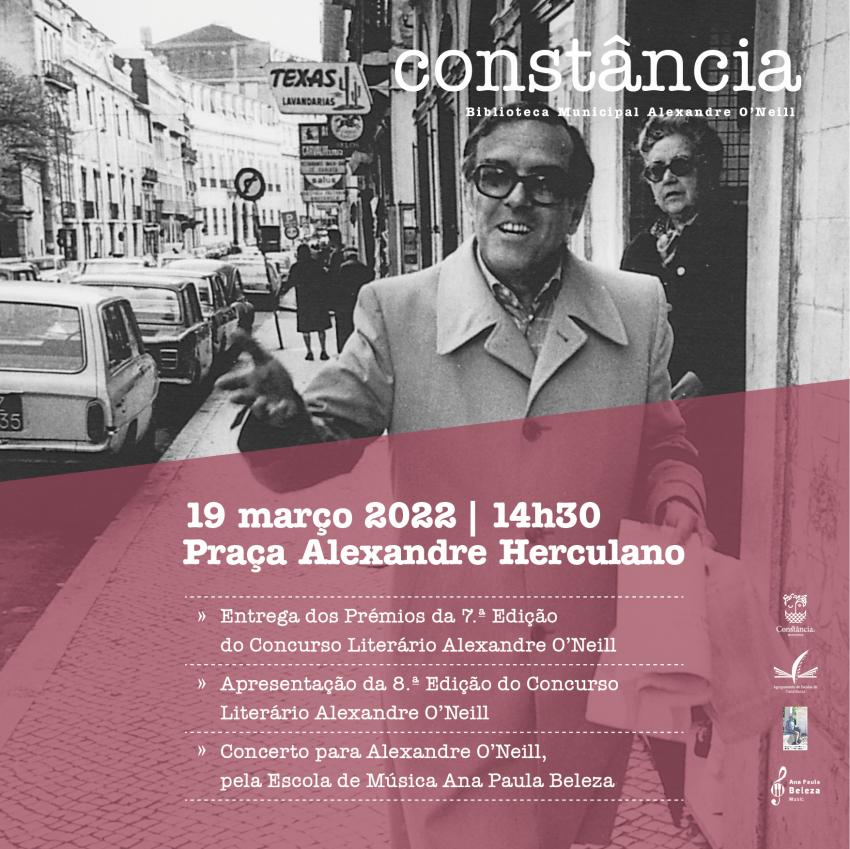Atividade cultural dedicada a Alexandre O’Neill