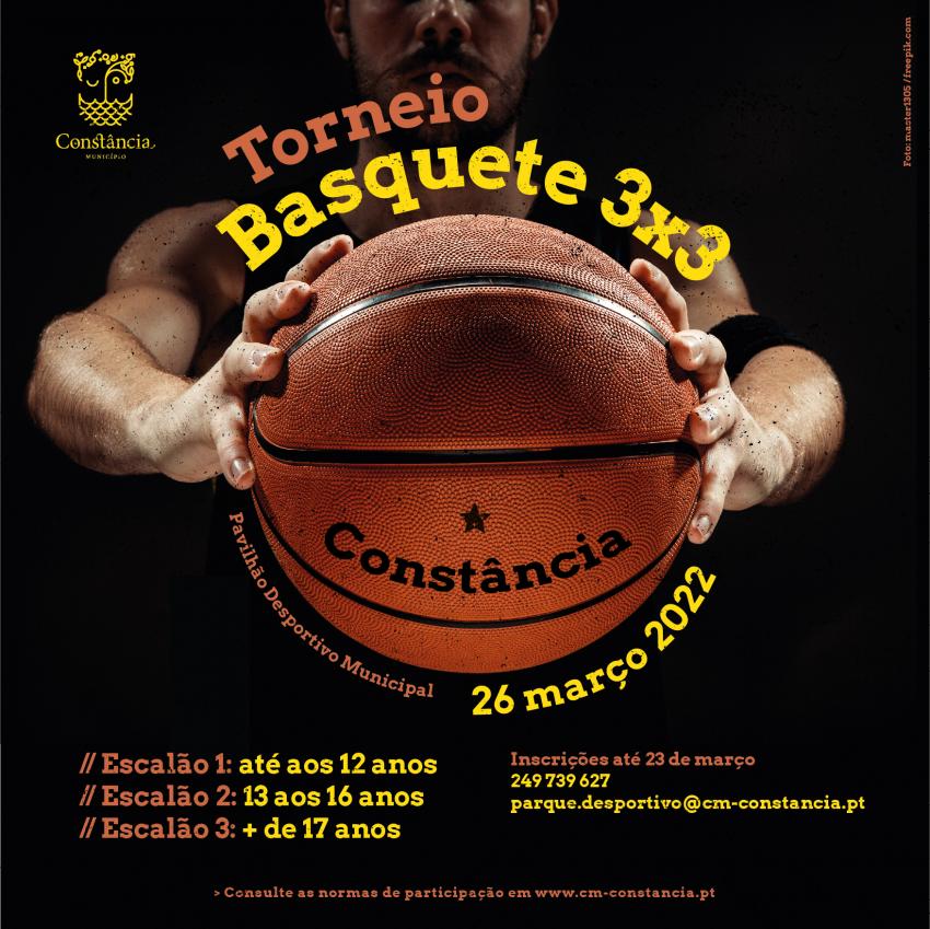 Inscrições abertas para o Torneio de Basquete 3X3