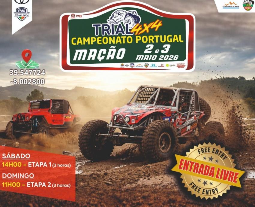 Tudo a Postos para receber a Elite do Trial 4x4
